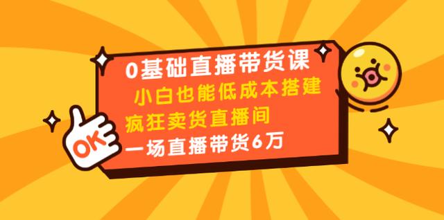 媒老板商学院：8堂0基础直播带货课，小白也能低成本搭建疯狂卖货直播间