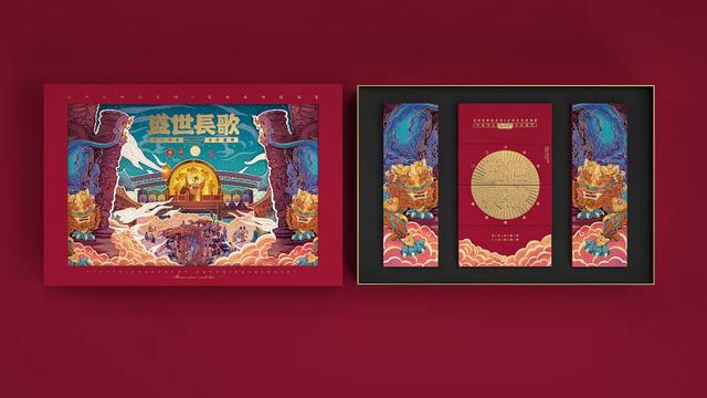 现在的月饼盒包装，都这么高大上？文化复兴开始了(图3)