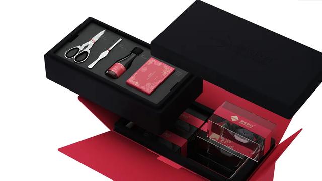 包装 | 中国风大闸蟹礼盒包装设计，红红火火(图7)