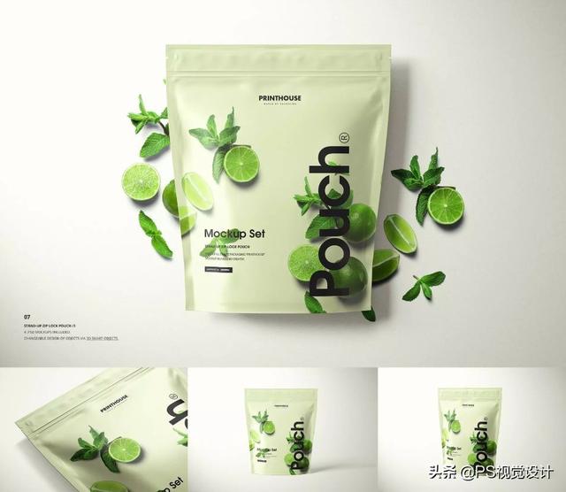 设计被老板嫌弃效果太单调？112G新款包装袋样机给你无限灵感(图10)