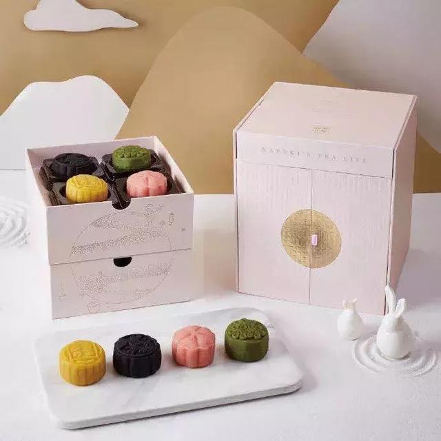 几家“网红”茶饮店月饼包装设计，来看看哪家更抢眼？(图15)
