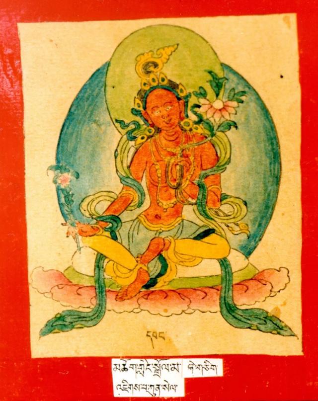 二十一尊度母的心咒、功德、手帜！ 图106