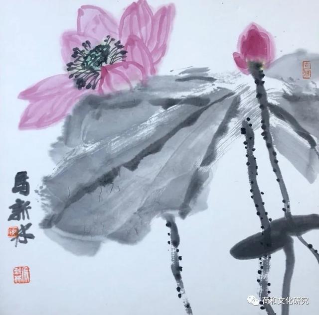 荷和隽永奔小康 脱贫攻坚同发展—全国美术名家画荷网展（第一集）