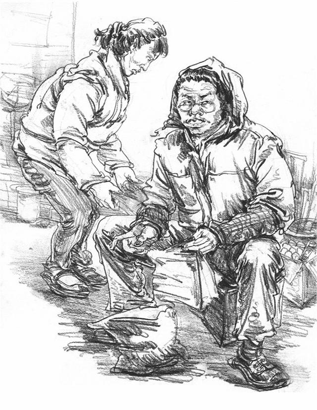 人物速写站姿练习常用技巧有哪些?
