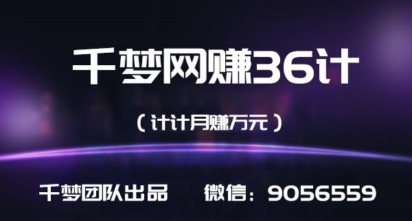 千梦网创36计第3计全网VIP影视软件，日赚万元（付源码）