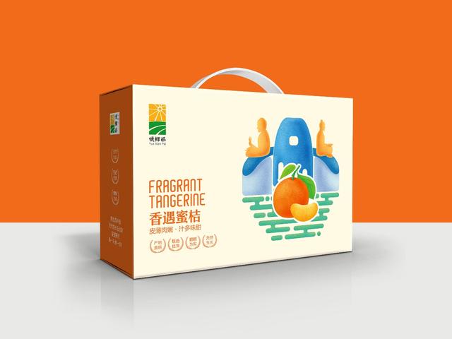 水果礼盒包装水 小清新风格水果包装(图4)