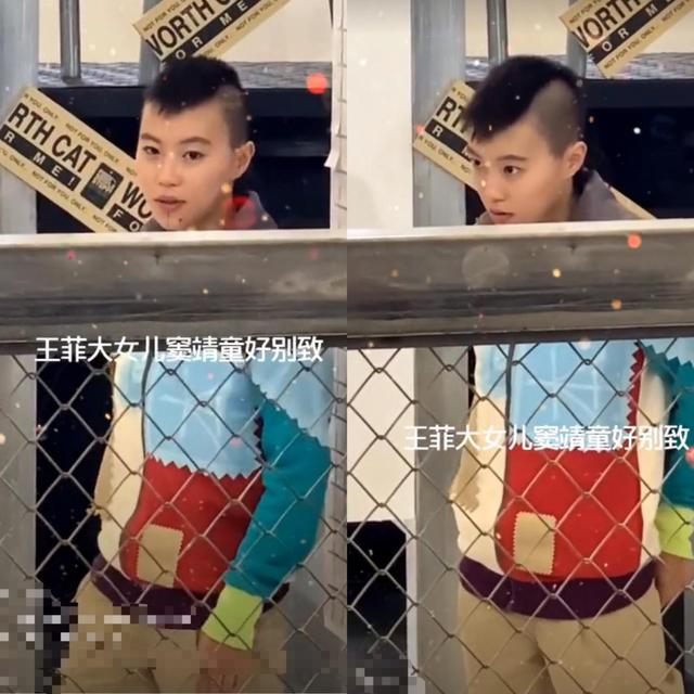 窦靖童两鬓剃光，莫西干发型遭批不男不