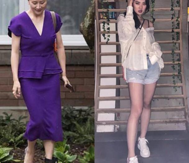 姚安娜比姐姐孟晚舟还大胆！穿透视衬衫