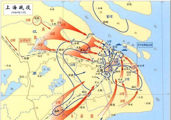 上海战役最惨烈一仗，主攻团夜宿“坟地”，天亮陷入敌人包围