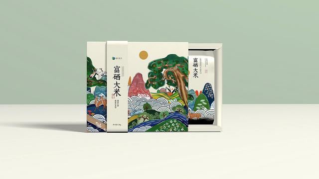 高颜值的大米包装，自身就带有属性(图5)