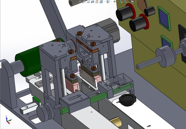 电子元件包装机构3D图纸 Solidworks设计(图3)