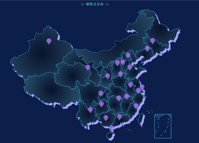 用好这些地图效果，让可视化大屏秒变酷炫