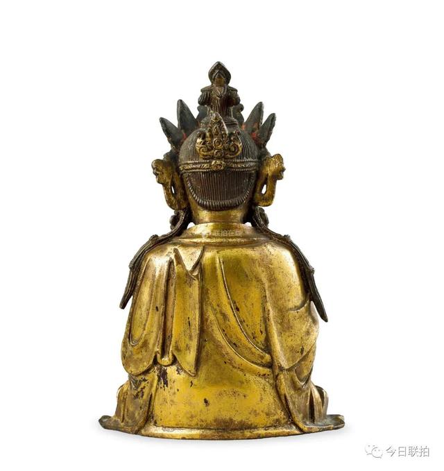 旧蔵 清 銅製 供奉 宗教 銅手工敲打【釋迦牟尼】ドンカ 巧奪天工