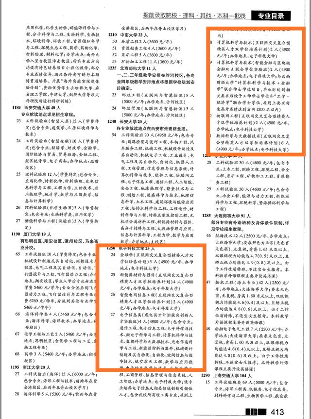 刮目相看，西交大，华中科大，中科大，电子科大专业包装有一套(图12)
