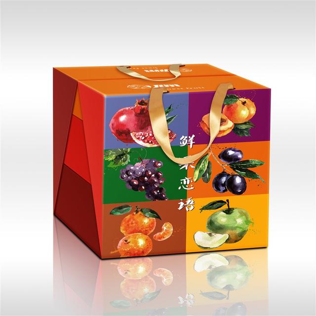 水果礼盒包装水 小清新风格水果包装(图7)