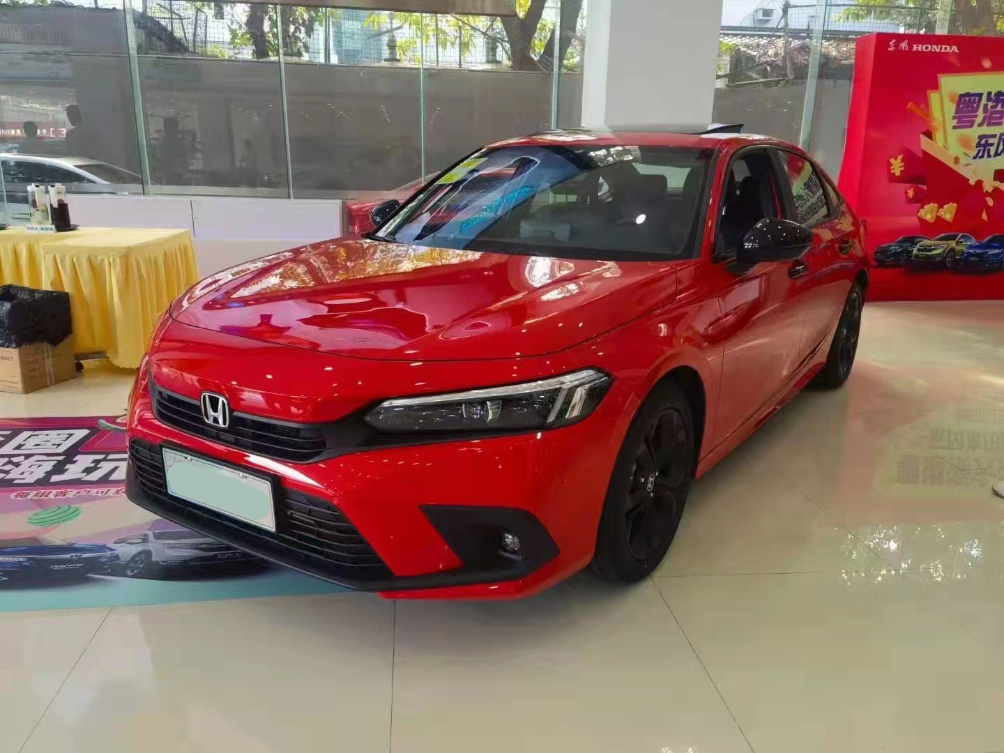 Dongfeng Honda S New Generation Of Civic Has A Show Car To The Store