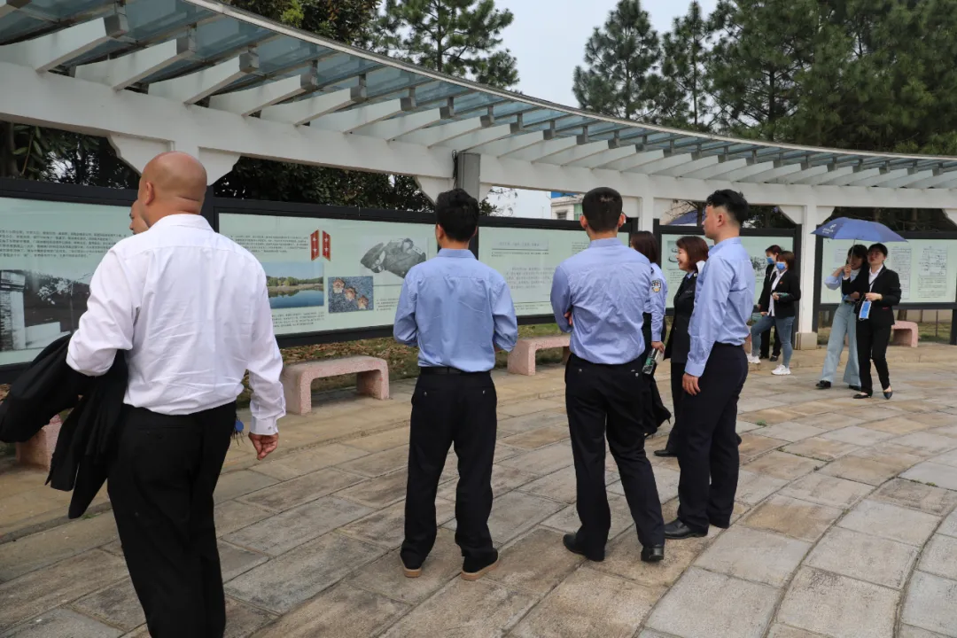 【教育整顿】湘潭县法院组织干警实地参观红色教育基地