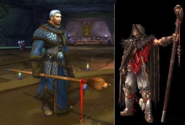 魔兽世界怀旧服十多年前的鸡腿杖为什么那么少