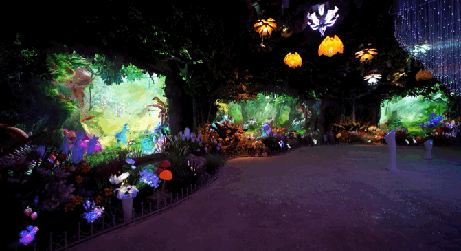 台达Vivitek(丽讯)邀您探索首个洞穴式超媒体梦幻乐园