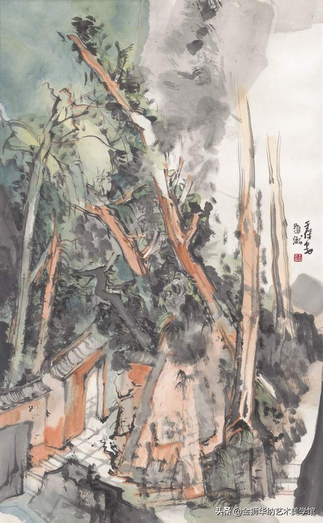 当代水墨名家王保安先生优秀作品（黄山等地写生）赏析系列《三》