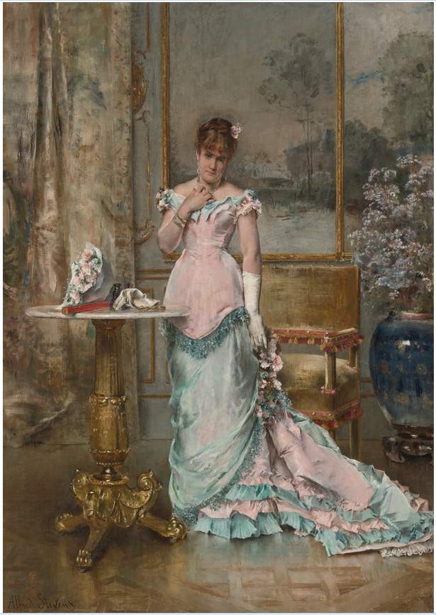 比利时史蒂文斯——穿东方服饰的洋美人