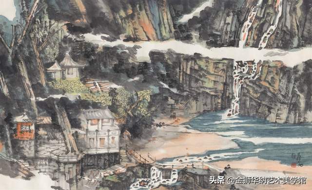 当代水墨名家王保安先生优秀作品（黄山等地写生）赏析系列《三》