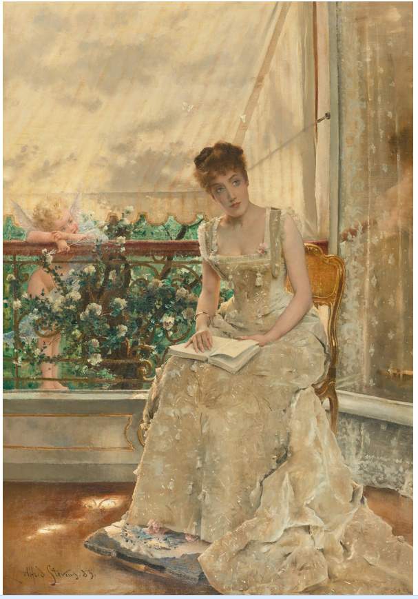 比利时史蒂文斯——穿东方服饰的洋美人