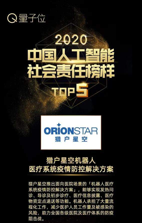 开启智能机器人新势能，猎户星空实力斩获量子位AI双奖-科记汇