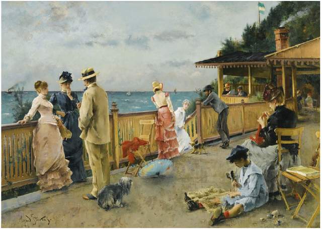 比利时史蒂文斯——穿东方服饰的洋美人