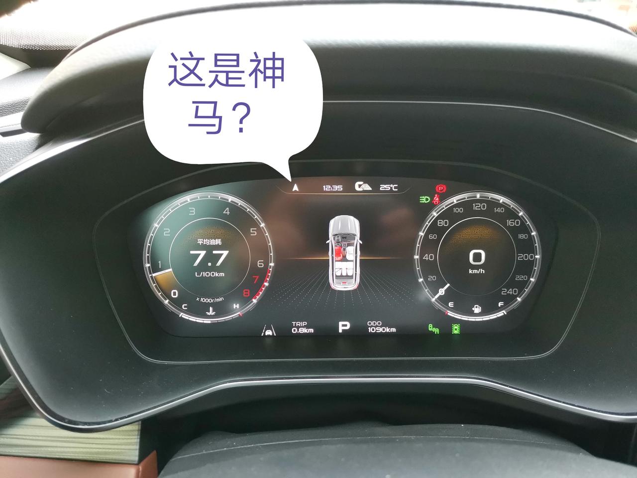 吉利博越pro这个图标是什么功能,如下图所示,吉利博越pro液晶仪表盘