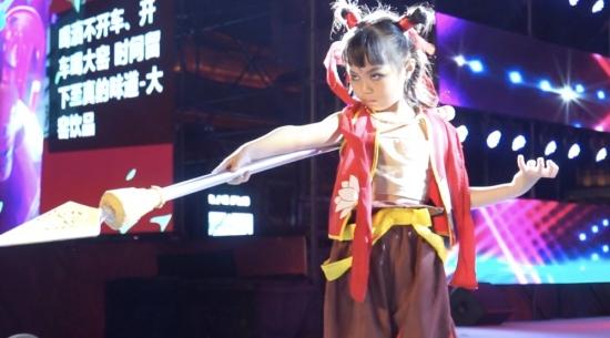 啤酒节|哪吒小仙女走进西安大唐西市 登台献艺 喝彩连连