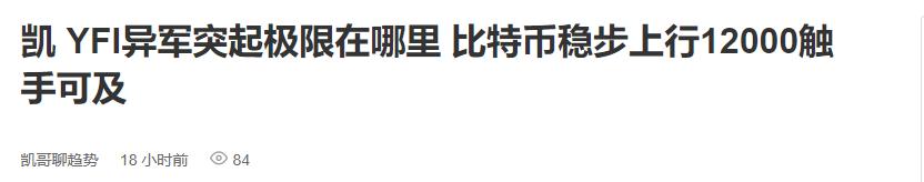 杨凯   比特币早间阴十字线  千点瀑布行情历史无法复制但会重演？