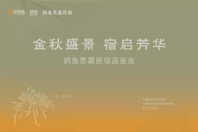鸥鱼携手爱思嘉，打造「向往的田园民宿」，助力西姜寨乡村振兴(图1)