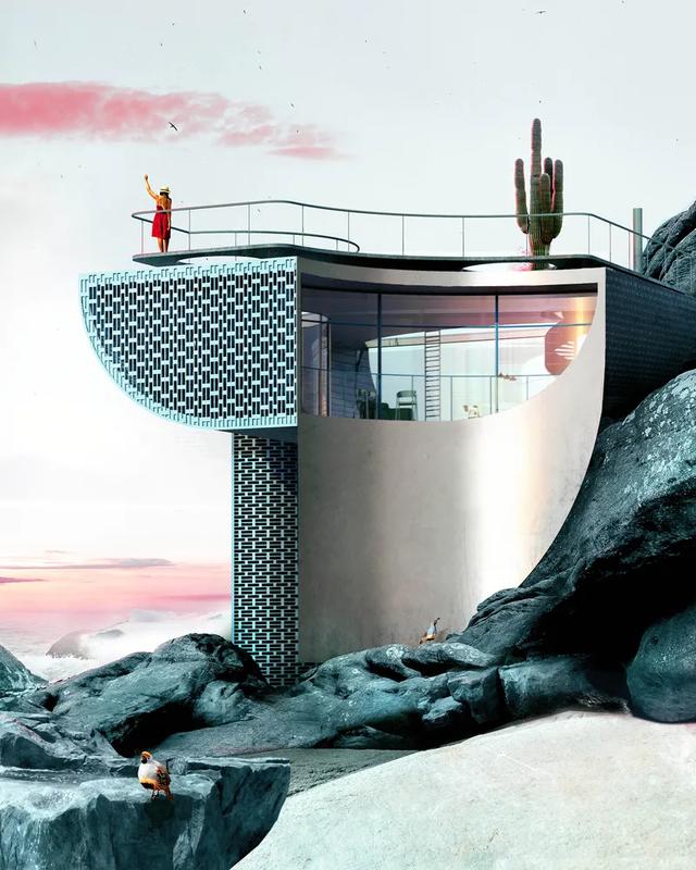 艺术与设计 - 充满未来感的概念住宅,让人心驰神往