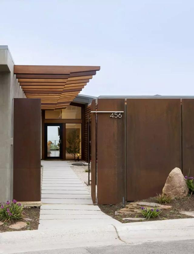 艺术与设计 - 80款超美的庭院门设计