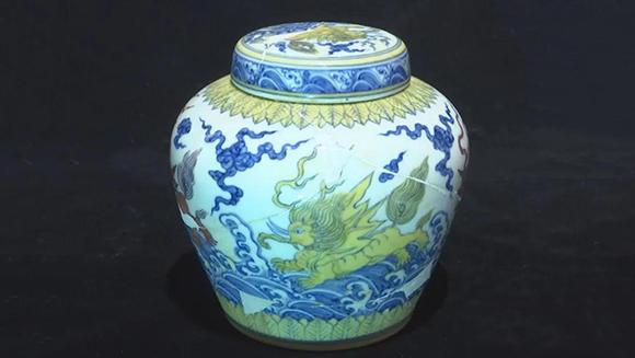 昌南对话崔可辉讲述崔公窑传承斗彩500年