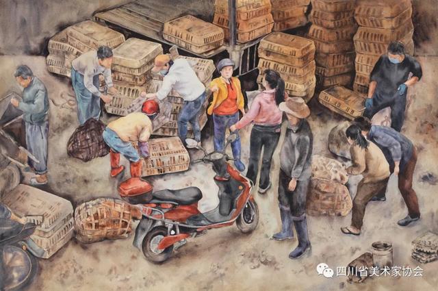 四川省脱贫攻坚主题美术作品展-四川美术网