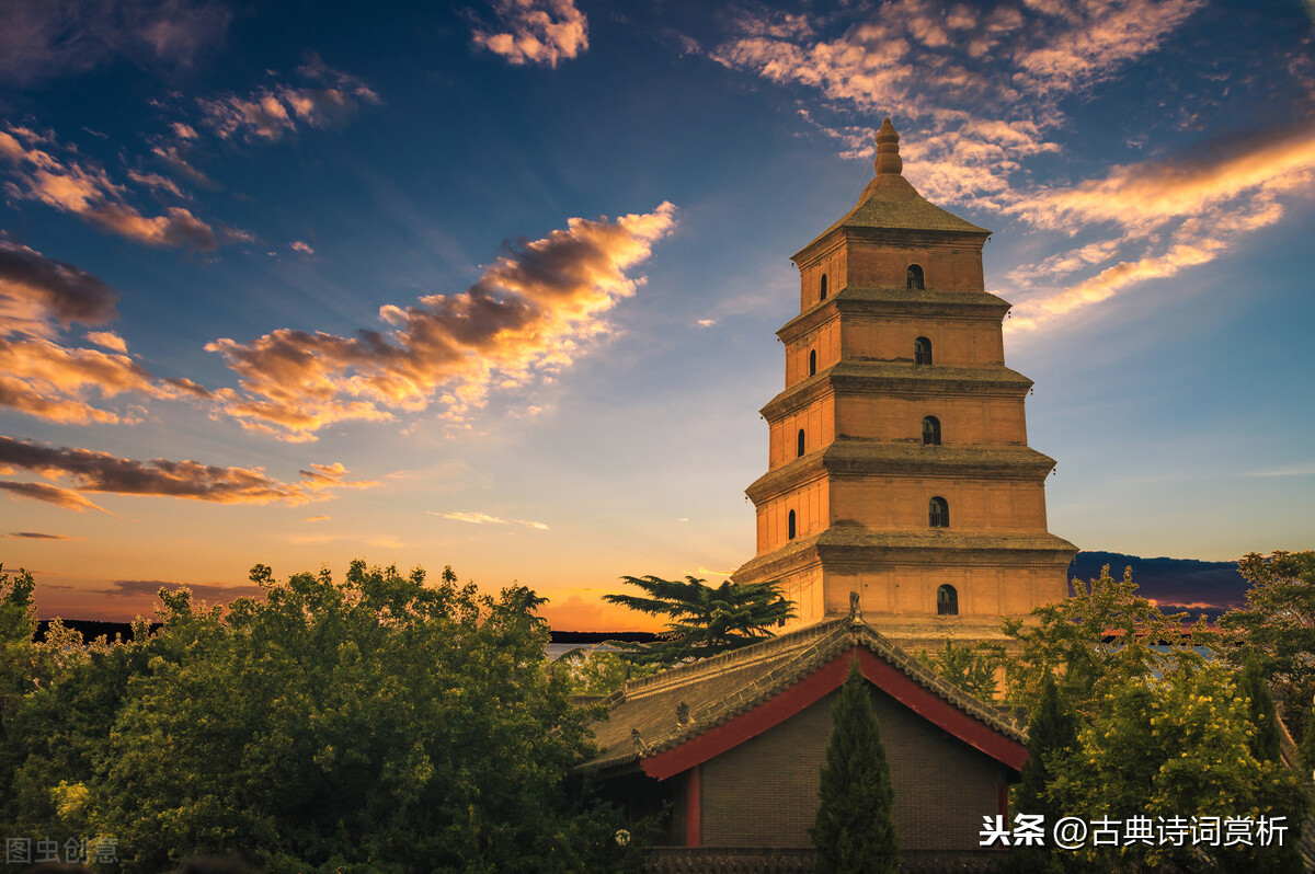 Li Shangyin's classic sunset poem, with just 20 words, is fascinatingly beautiful