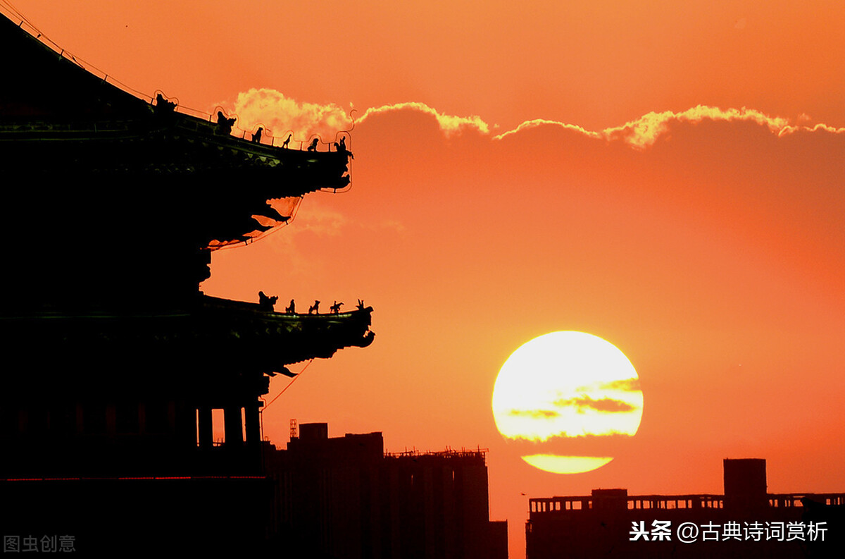 Li Shangyin's classic sunset poem, with just 20 words, is fascinatingly beautiful