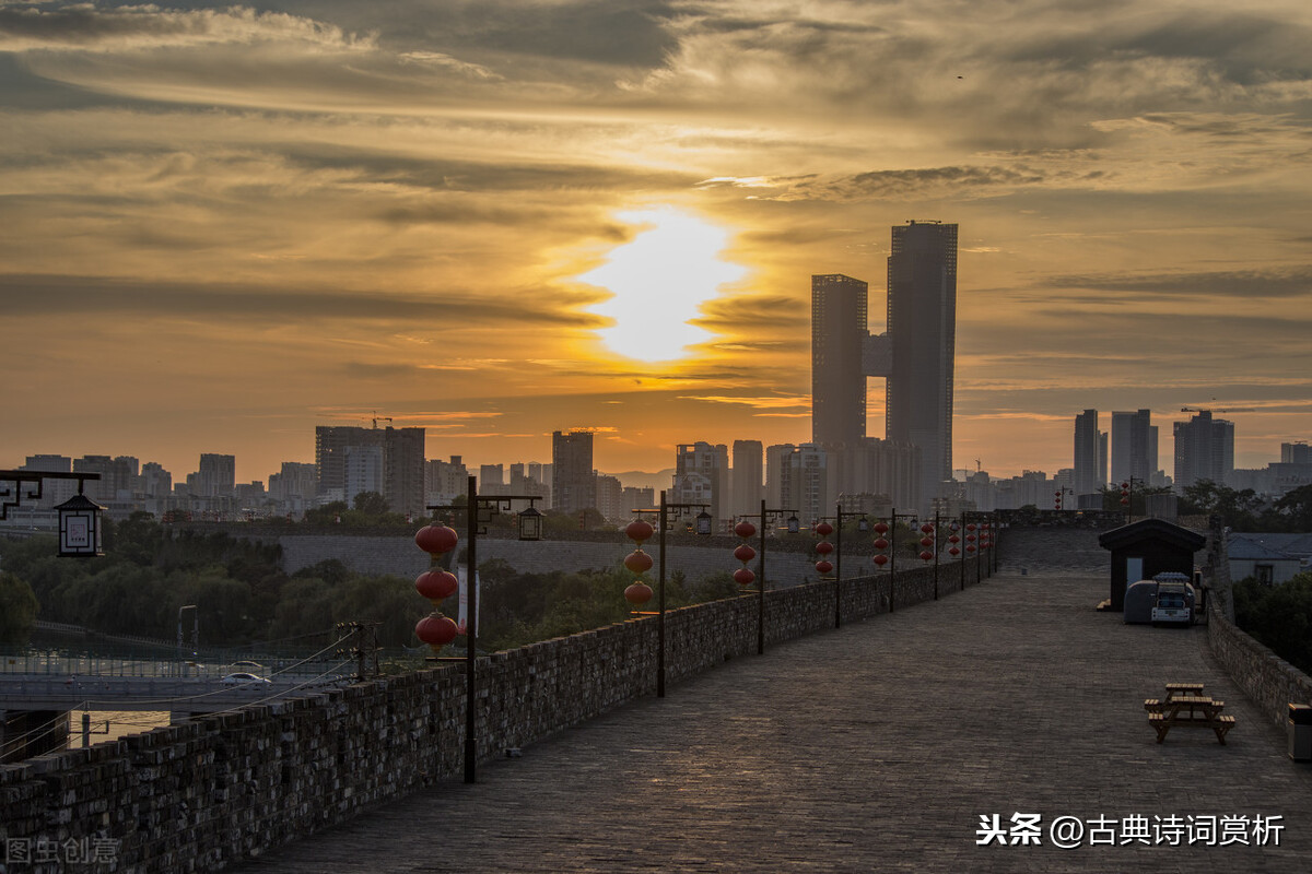 Li Shangyin's classic sunset poem, with just 20 words, is fascinatingly beautiful