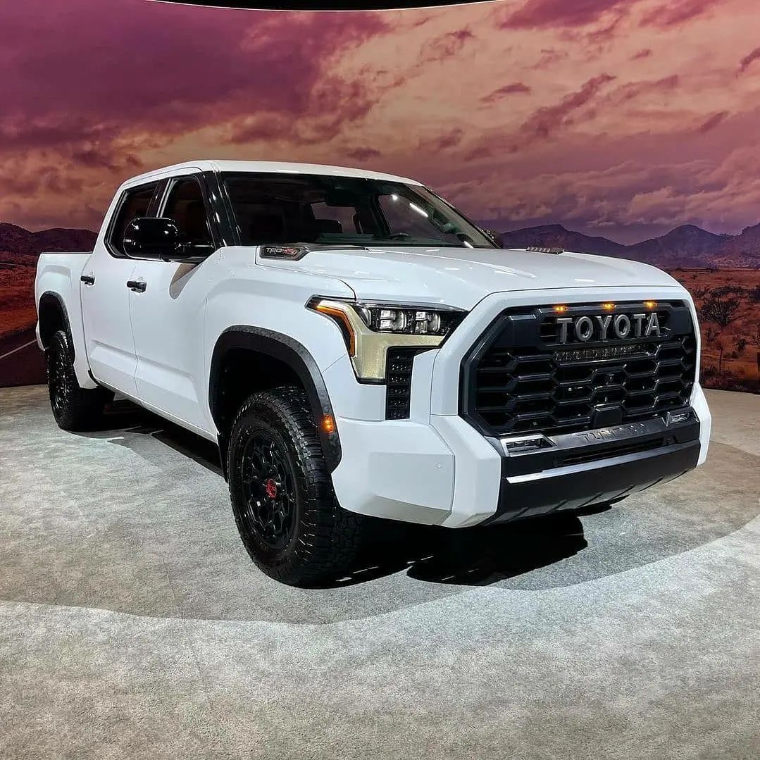 Really shoot the pinnacle of the new generation of Toyota Tantu pickup ...