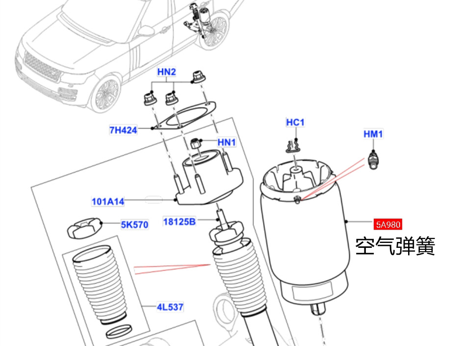 How to solve the problem of Land Rover Range Rover air suspension? iNEWS