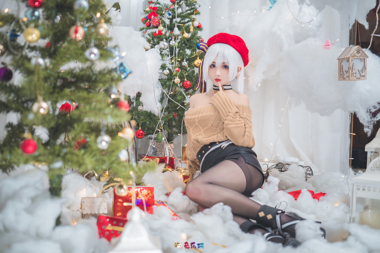 rioko凉凉子图包合集精选丨贝尔法斯特·圣诞装