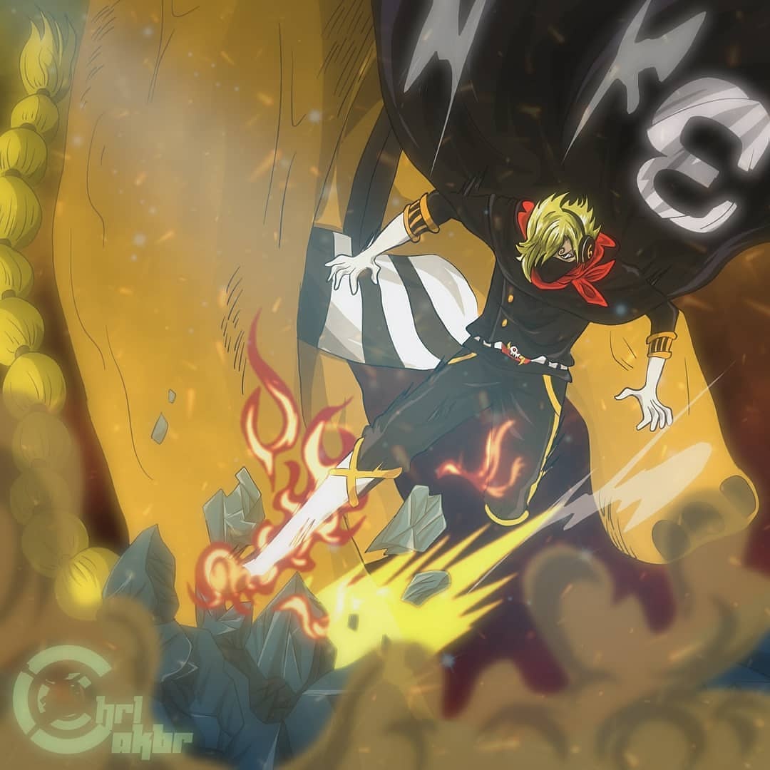 Chapter 1017, Oda once again hits Lucky as the strongest in CP9, and