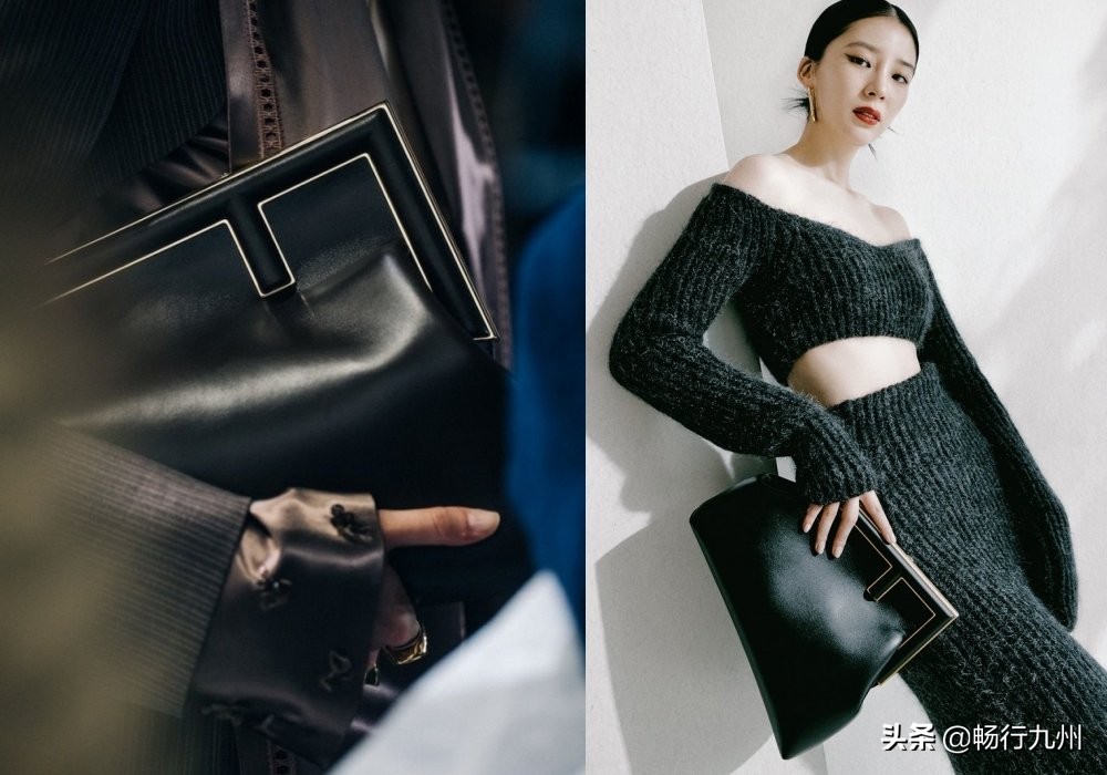 The same style of celebrity Fendi First bag, luxurious Fun experience