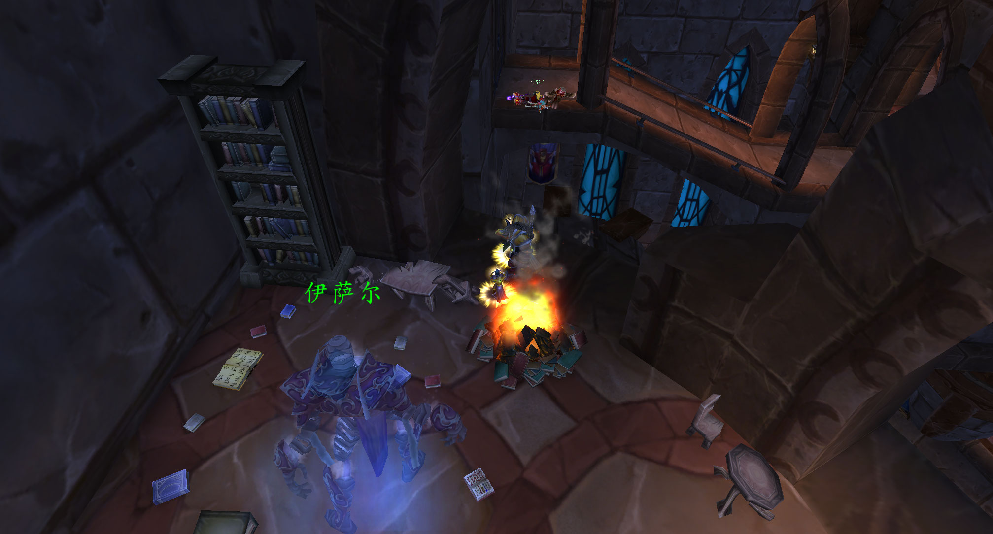 Warcraft nostalgia: Karazhan jumps 5 mobs in a row, which can save at 