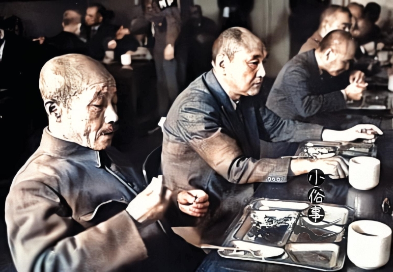 Old photo After World War II ended, Hideki Tojo, the Japanese war