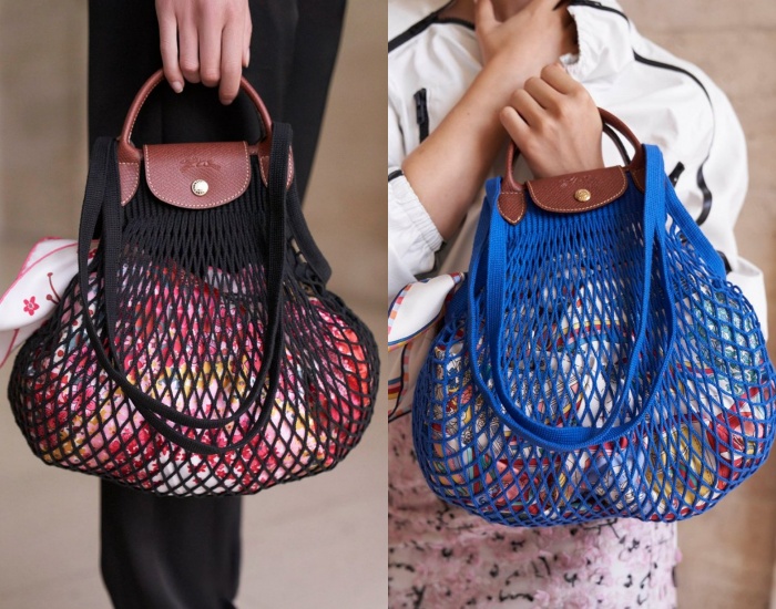 Grocery bags fashionable?Recently there is a trend called
