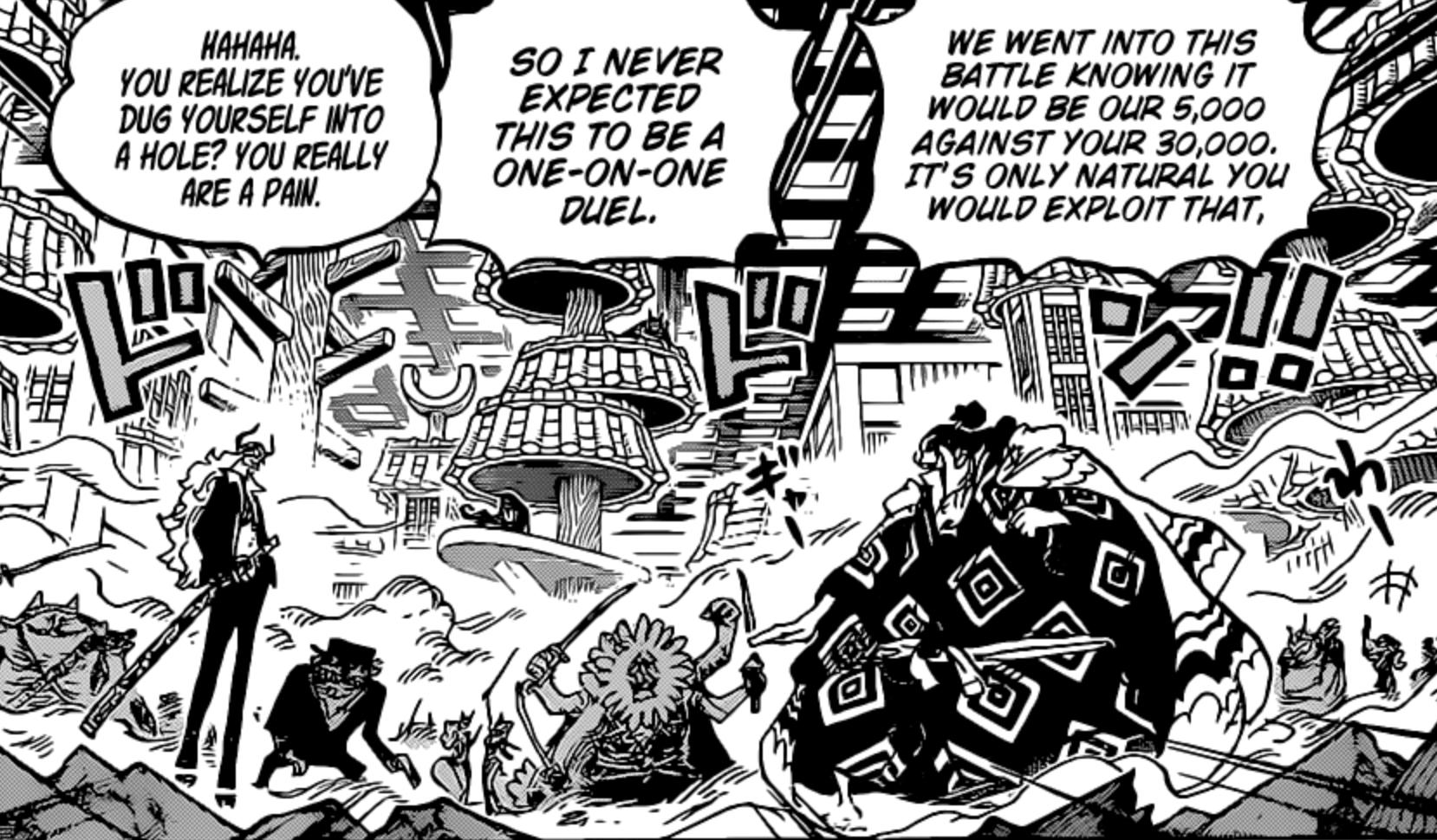 One Piece Chapter 1017: The rubber fruit has a special value, and Luffy ...