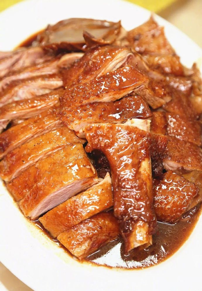 Roasted Goose Braised Goose Stewed Big Goose Scared By The Fighting